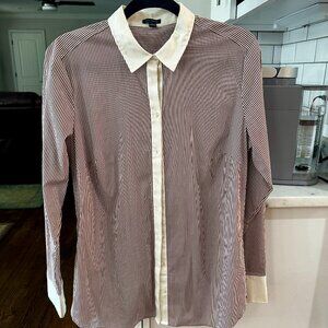 Ann Taylor Striped Dress Shirt